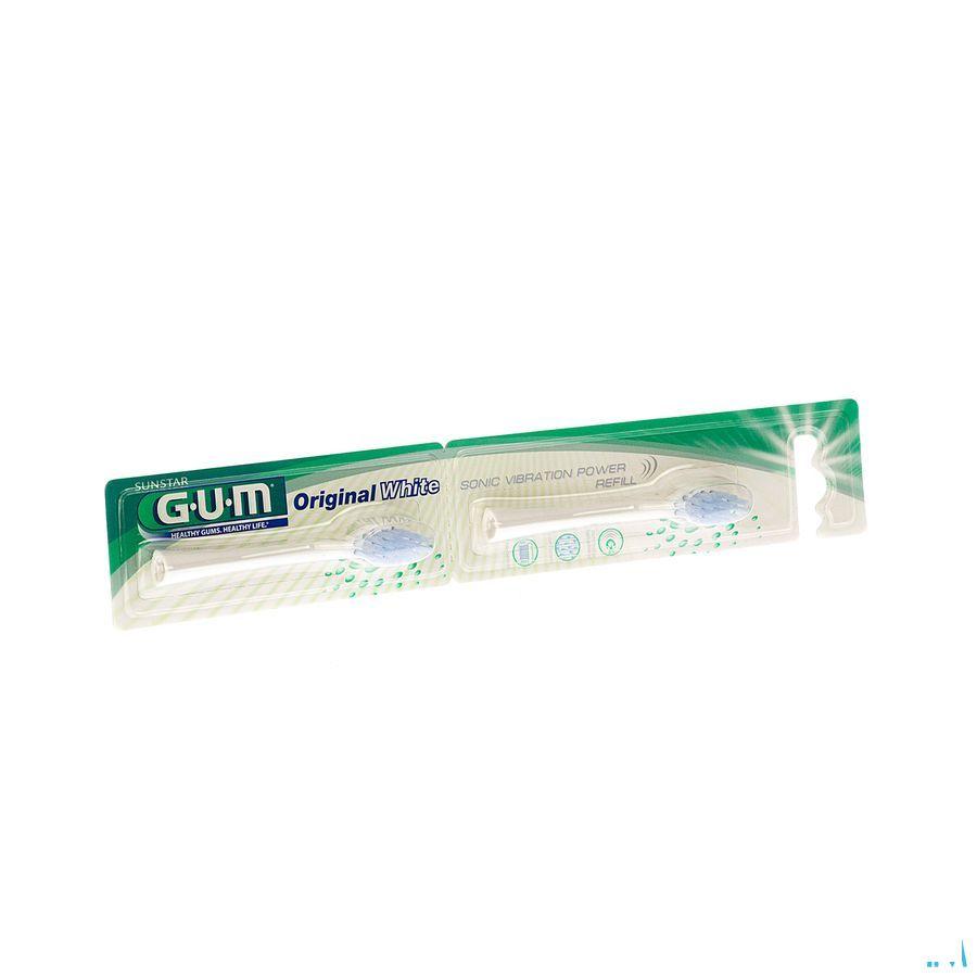 Gum Original White Sonic Power 2 Opzetborstel.2501
