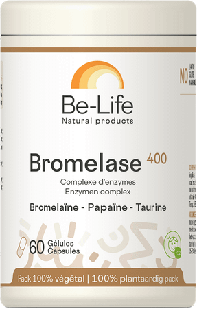 Bromelase 400 Enzymes Be Life Pot Gel 60  -  Bio Life