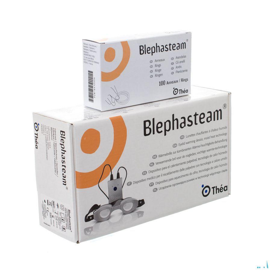 Blephasteam Verwarmende Bril + 100 Ringen 
