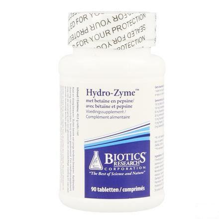 Biotics Hydro-Zyme 90 tabletten  -  Energetica Natura