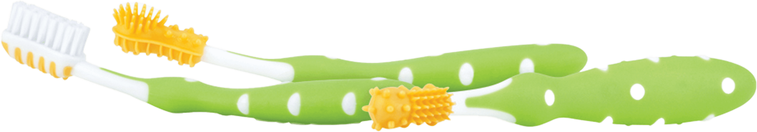 Nuby Tandenborstelset 3 Stuks 3m +   -  New Valmar