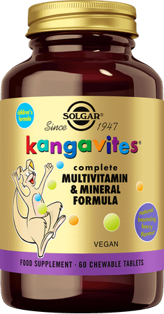 Solgar Kangavites Bouncing Berry kauwtabletten 60  -  Solgar Vitamins