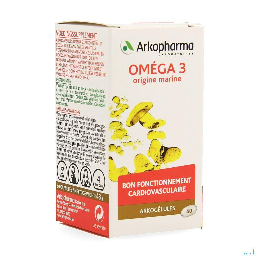 Arkocaps Omega 3 Uit De Zee 60 643668  -  Arkopharma