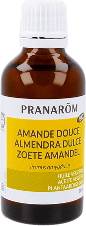 Zachte Amandel Bio Plantaardige Olie 50 ml  -  Pranarom