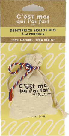Diet cmqlf Tandpasta Vast Propolis Bio Citroen 25G