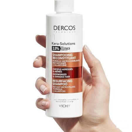 Vichy Dercos Cica Keratine Shampoo 250 ml  -  Vichy