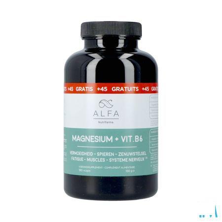 Alfa Magnesium + Vit B6 V-Caps 180