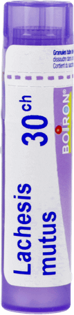 Lachesis Mutus 30CH Gr 4g  -  Boiron