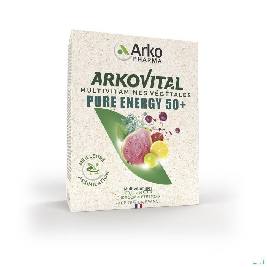 Arkovital Pure Energy 50 + Capsule 60  -  Arkopharma