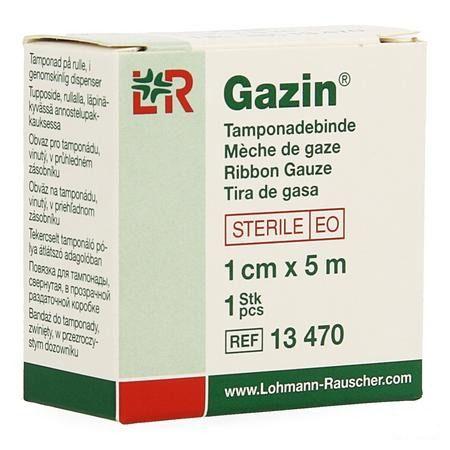 Gazin Gaaswieken Steriel Opgerold 1Cmx5M  -  Lohmann & Rauscher
