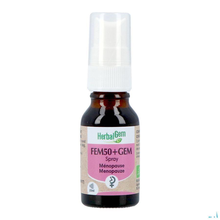 Herbalgem Fem50+ Gem Spray Bio 15 ml