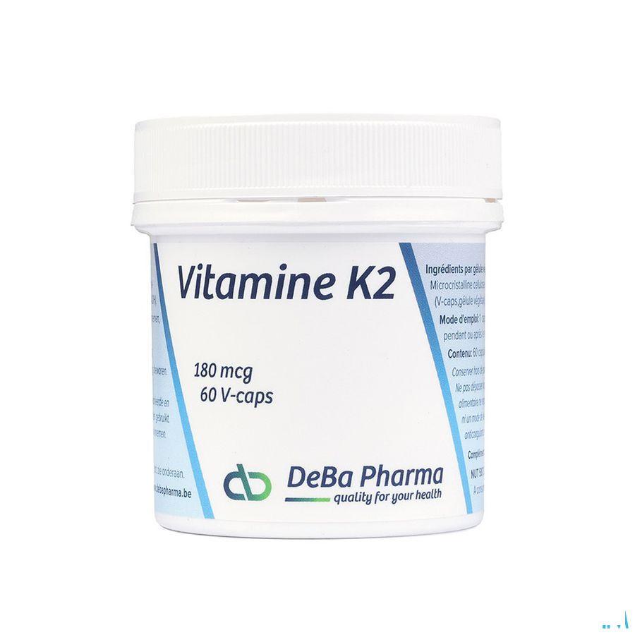 Vitamine K2 180Mcg Caps 60  -  Deba Pharma