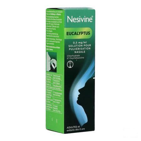 Nesivine Eucalyptus 0,5 mg/ml Pulv Nasal 15 ml 