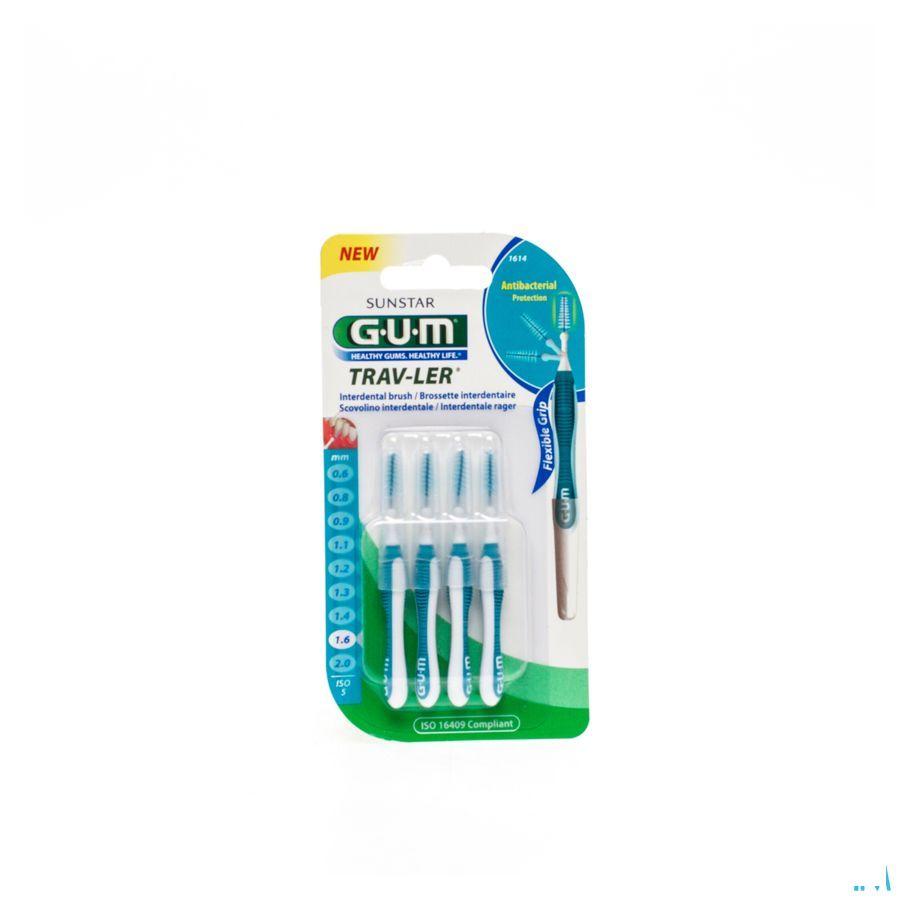 Gum Interdent.Proxa Travler 1,6Mm 4 1614