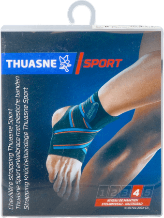 Thuasne Benelux Sport Enkelbandage Strapping Blauwgrijs L  -  Thuasne Benelux