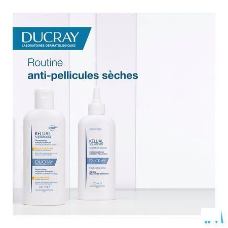 Ducray Kelual Squanorm Shampoo Droge Schilfers 200 ml
