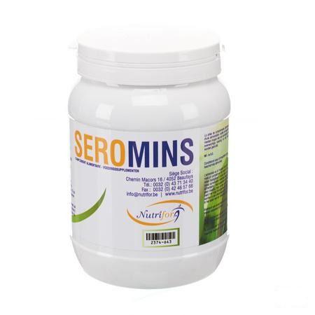 Seromins Chocolat Poudre 450 gr  -  Nutrifor