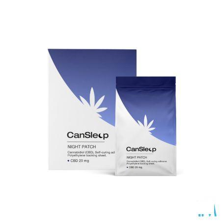 Cansleep Cbd Cannabis 20 mg Patch Boite 14 Cbx Med.