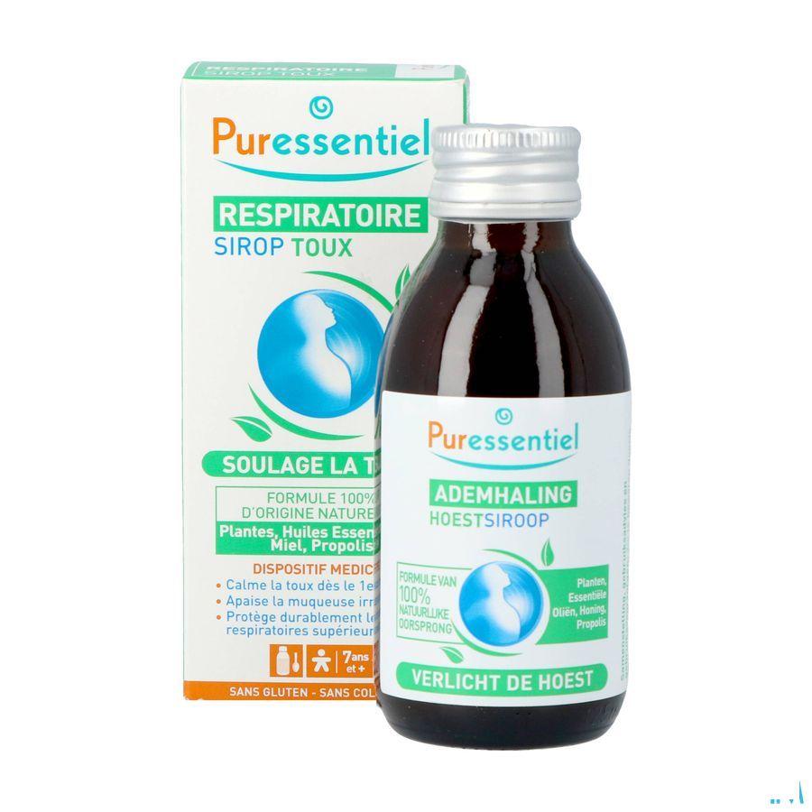 Puressentiel Ademhaling Hoestsiroop 125 ml  -  Puressentiel