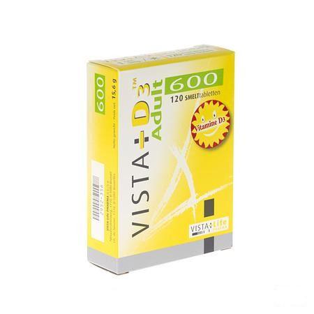 Vista D3 600 Adult Smelttabletten 120 