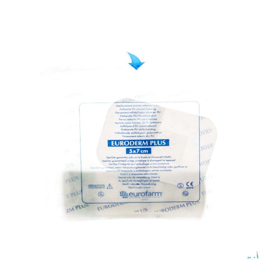 Euroderm Plus 5x 7cm 1 Pansement Steril  -  I.D. Phar