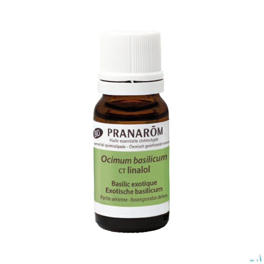 Basilicum Linalol Bio Essentiele Olie 10 ml  -  Pranarom