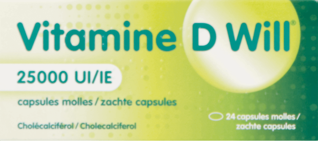 Vitamine D Will 25000Ie Zachte Caps 24