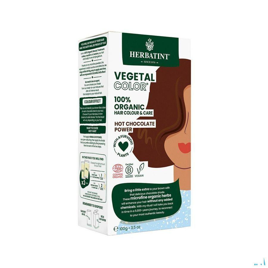 Herbatint Vegetal Color Eco Hot Chocol.Power 100ml  -  Ocebio