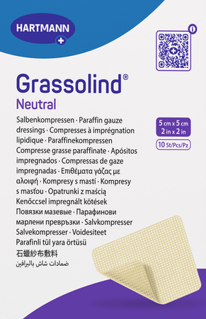 Grassolind Neutral 5,0Cmx 5Cm 10 4993102  -  Hartmann