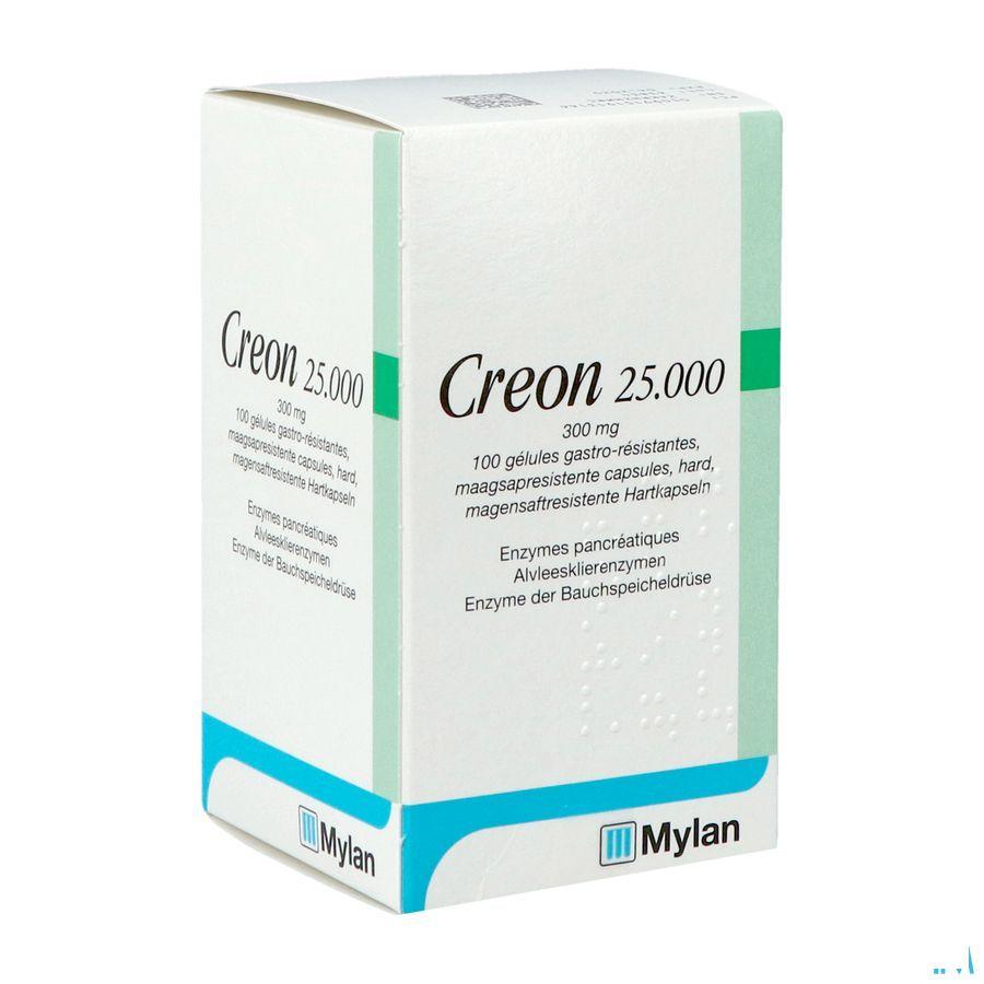 Creon 25000 Capsule Gastroresist 100 X 300 mg 