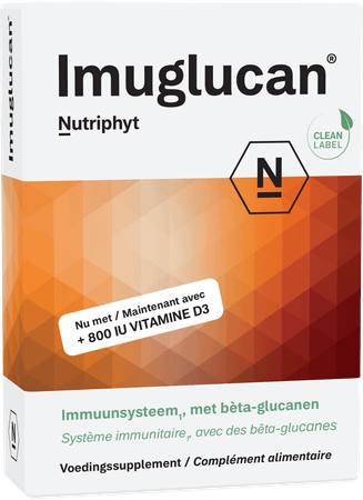 Imuglucan + Vit D3 800 Iu Caps 2 x 15 Nutriphyt