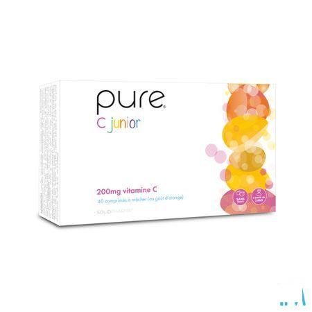 Pure C Junior Sinaassmaak Kauwtabl 40
