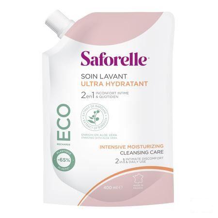 Saforelle Wasoplossing Ultra Hydra Eco Navul.400 ml