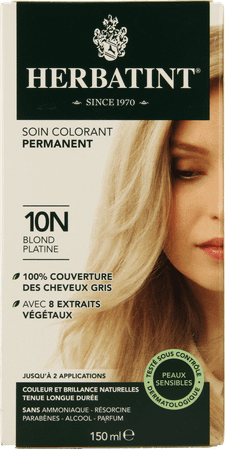 Herbatint Blond Platina 10n 