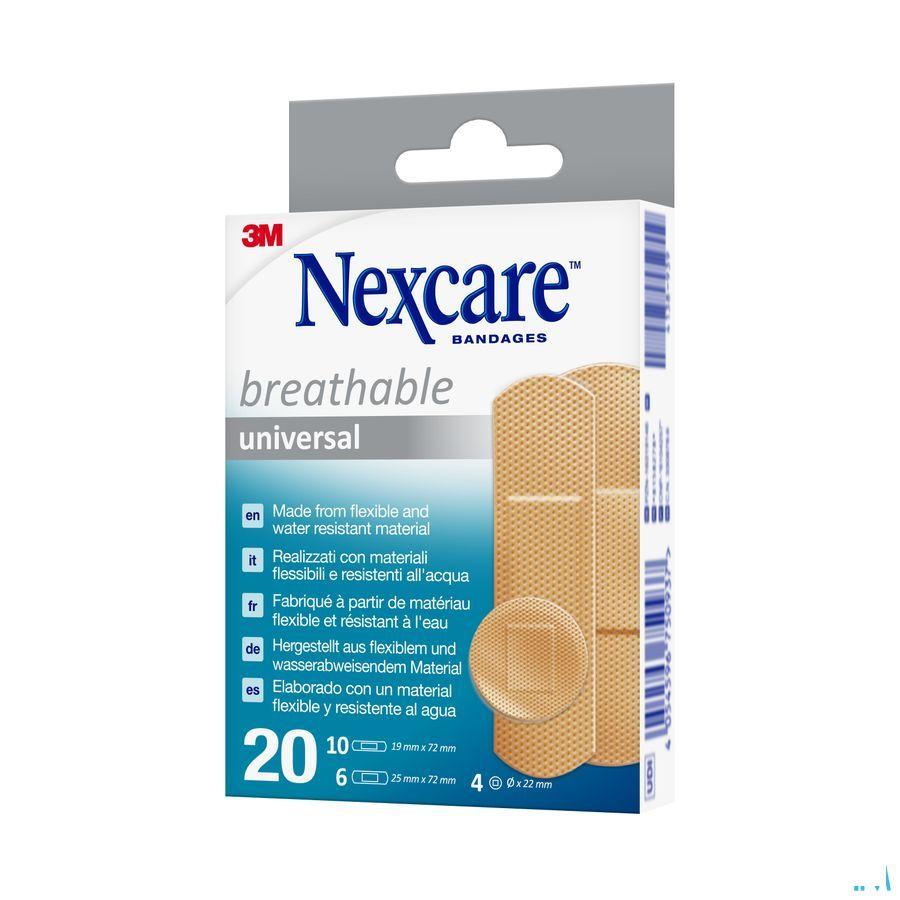 Nexcare 3M Breathabl.Univer. Ass. Strips20 N0320As  -  3M