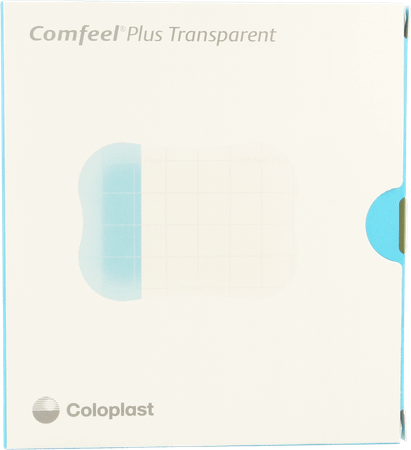 Comfeel Plus Platen Transp 5x 7cm 10 33530  -  Coloplast