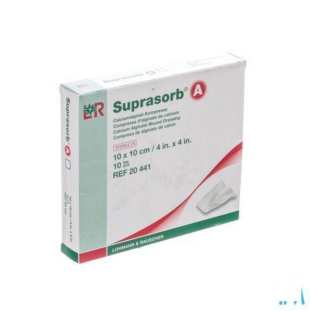 Suprasorb A Kp Steriel 10x10cm 10 20441  -  Lohmann & Rauscher