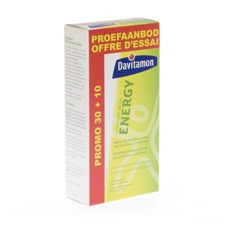 Davitamon Energy Comprimes Effervescents 30 + 10