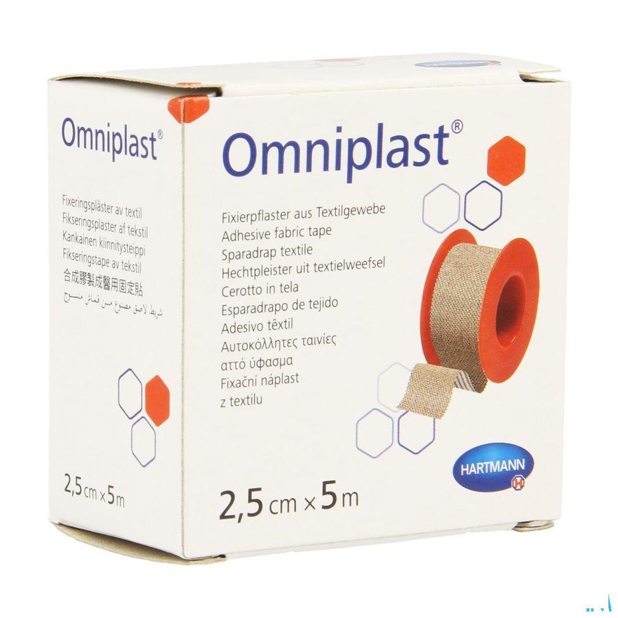 Omniplast 2,5cmx5m 1 P/s  -  Hartmann