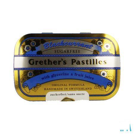 Grether's Pastilles Blackcurrant Ss Dragee 60 gr  -  Melisana