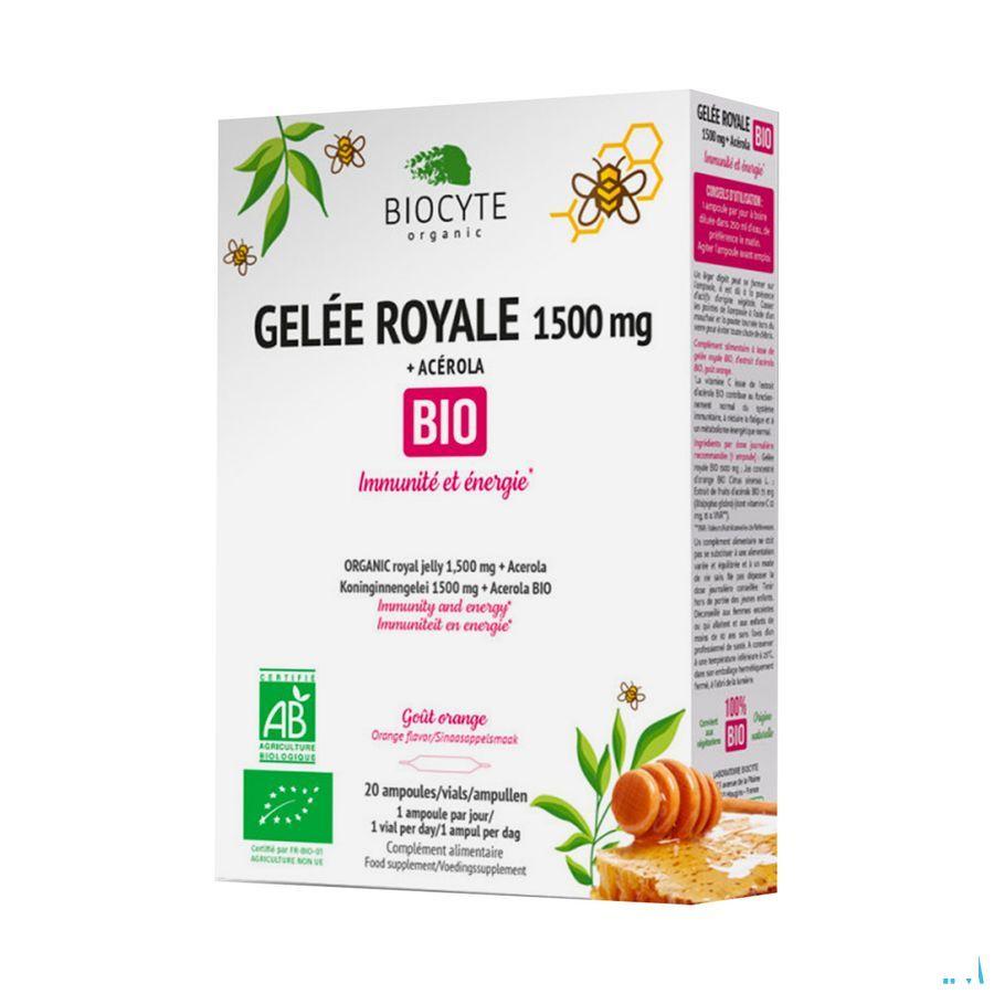 Biocyte Gelee Royale 1500Mg Bio Amp 20  -  Biocyte