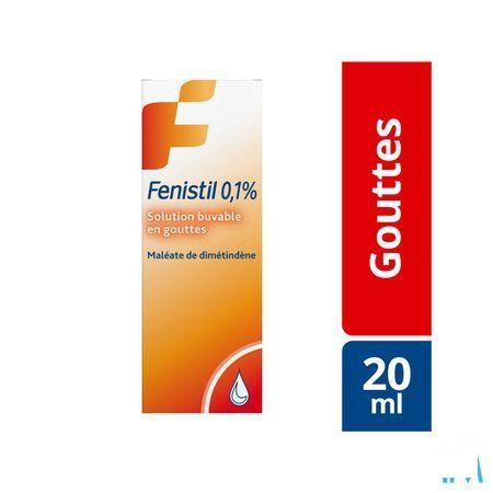 Fenistil 0,1% Drinkbare Oplossing 1 mg/ml Druppels 20 ml