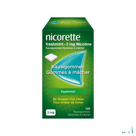 Nicorette Freshmint Kauwgom 105x2 mg