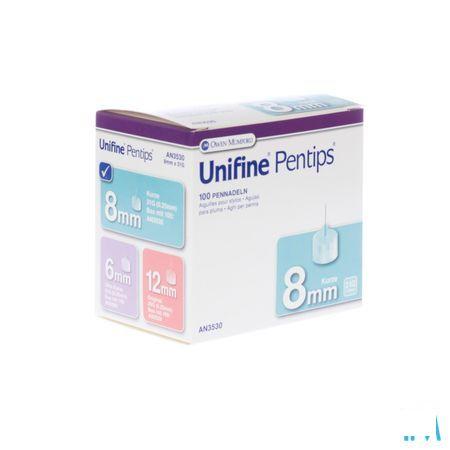 Unifine Pentips Pennaald 31 gr 8mm 100 An3530  -  Line-Gold