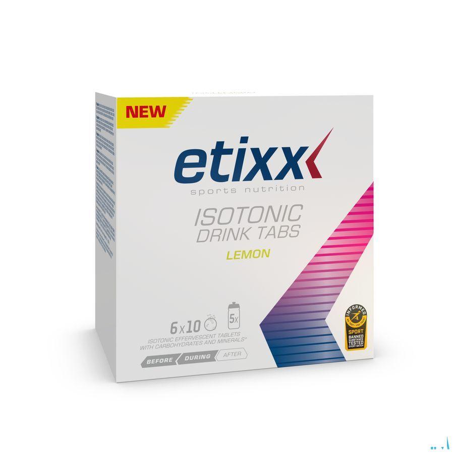 Etixx Isotonic Lemon Bruis Tabl. 6 x 10