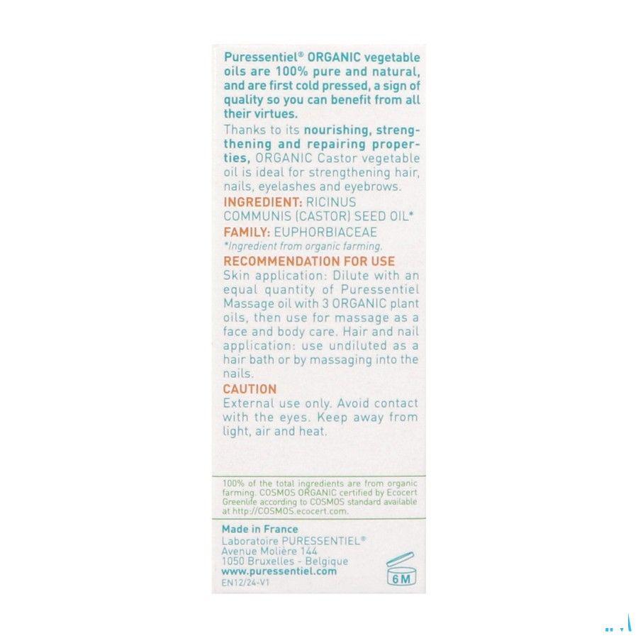 Puressentiel Plantaardige Olie Bio Ricinus 50 ml  -  Puressentiel