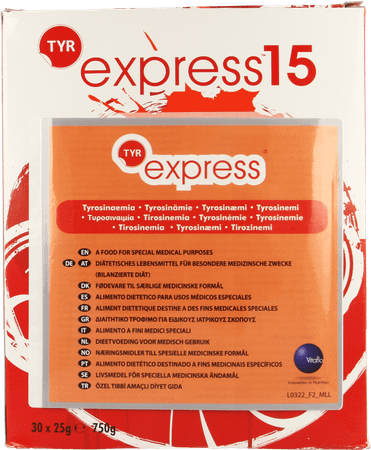 Tyr Express 15 N/aromatise 30x25 gr 