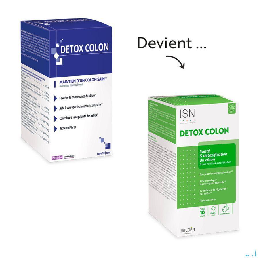 Detox Colon Isn Etui Sach 10X10G