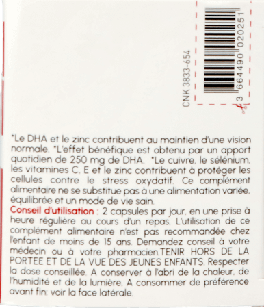 Naturophta Macula Capsule 180 -  Horus Pharma