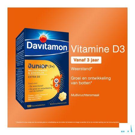 Davitamon Junior Mfruit V1 Comprimes 120